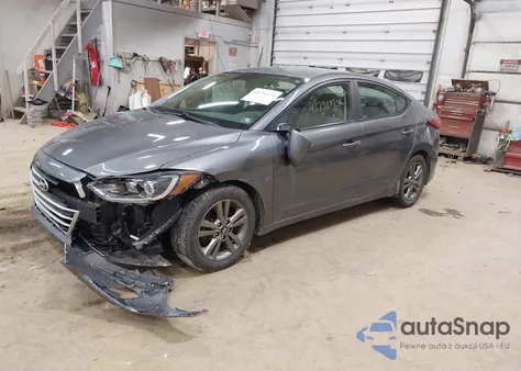 2018 Hyundai Elantra Sel from USA, damaged, VIN 5NPD84LF3JH326798